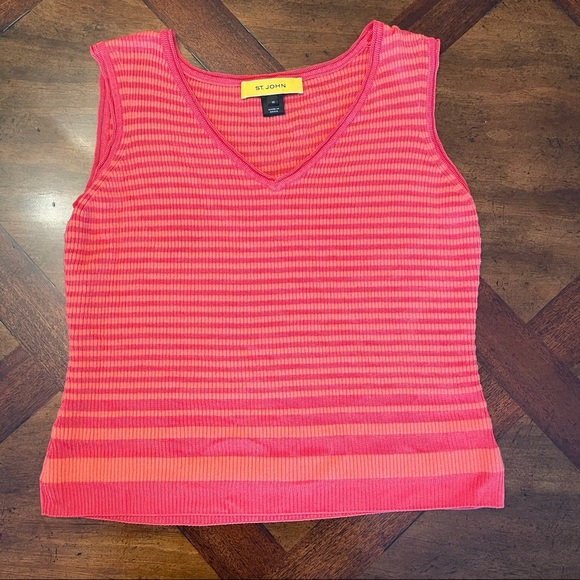 St. John Knit Tank Top - Picture 1 of 6